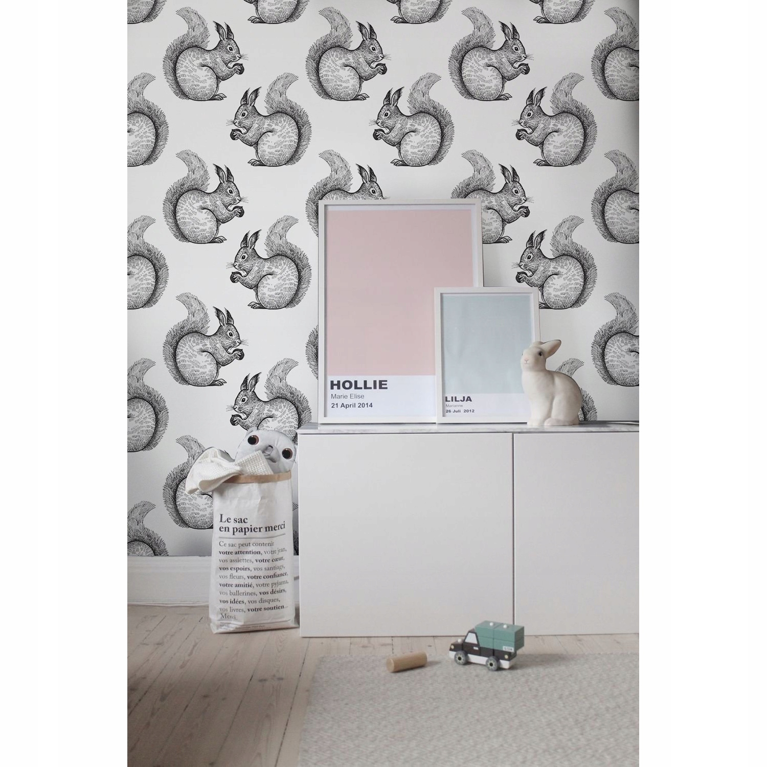 

Flizelinowa tapeta na ścianę Wiewiórki 152x104 cm