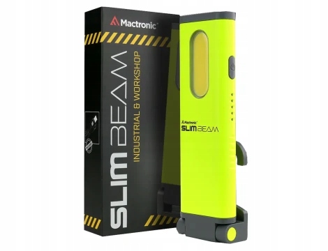 Mactronic Nabíjecí dílenská lampa s hákem a magnetem, 800 lm, SlimBEAM
