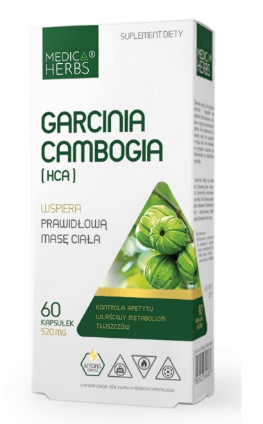 

Medica Herbs Garcinia Cambogia 520mg Odchudzanie