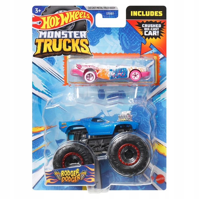 

Hot Wheels Monster Truck Rodger Dodger Wrak