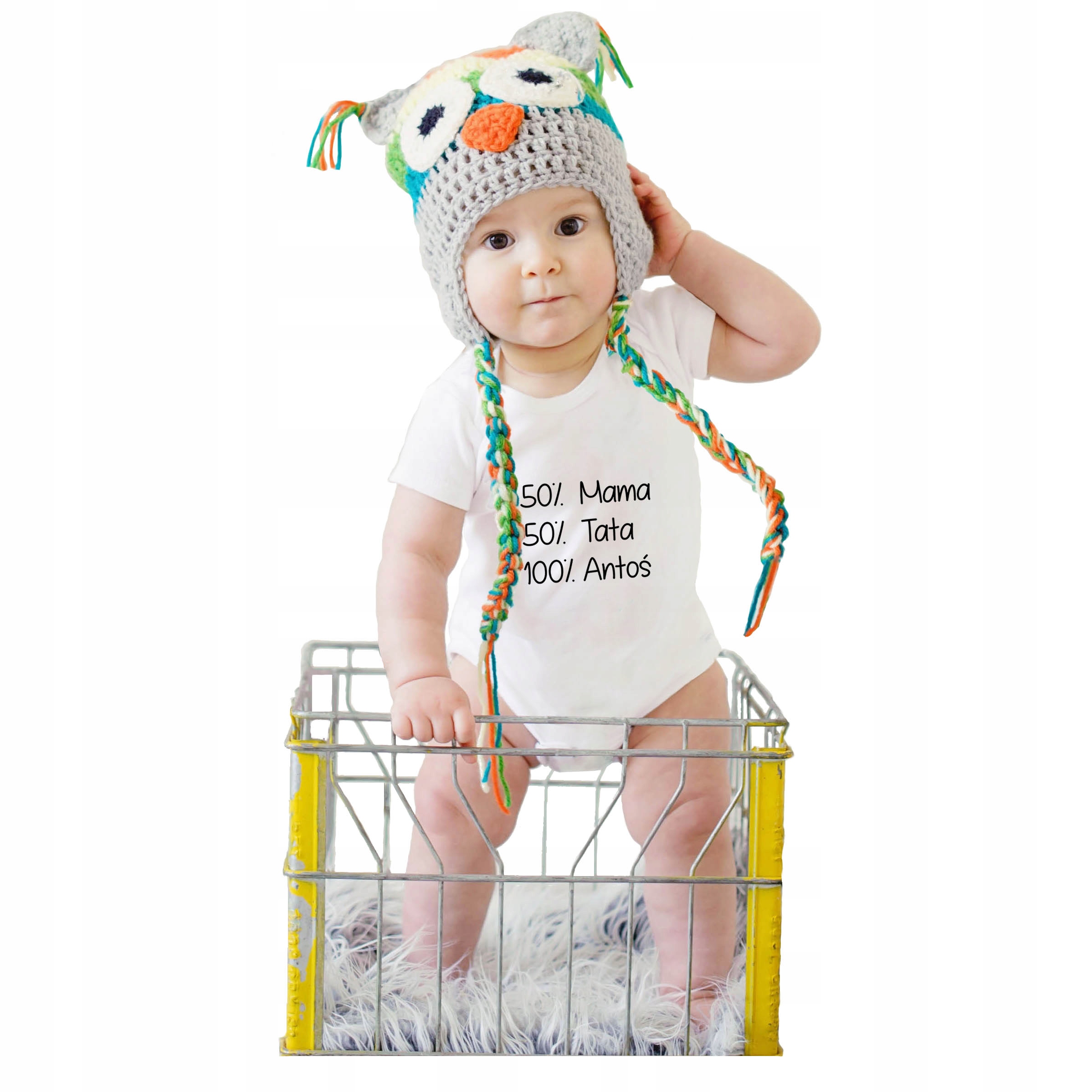

Body Dziecięce 50 % Mama 50% Tata 100% -imię 86