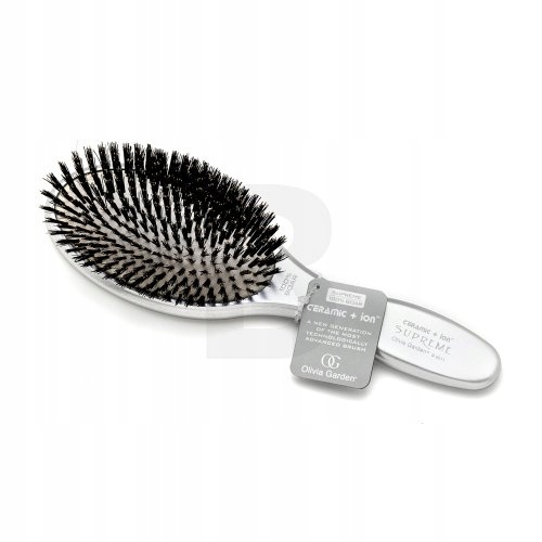 Olivia Garden Ceramic+Ion Supreme Boar Brush kartáč na vlasy s kančími štět