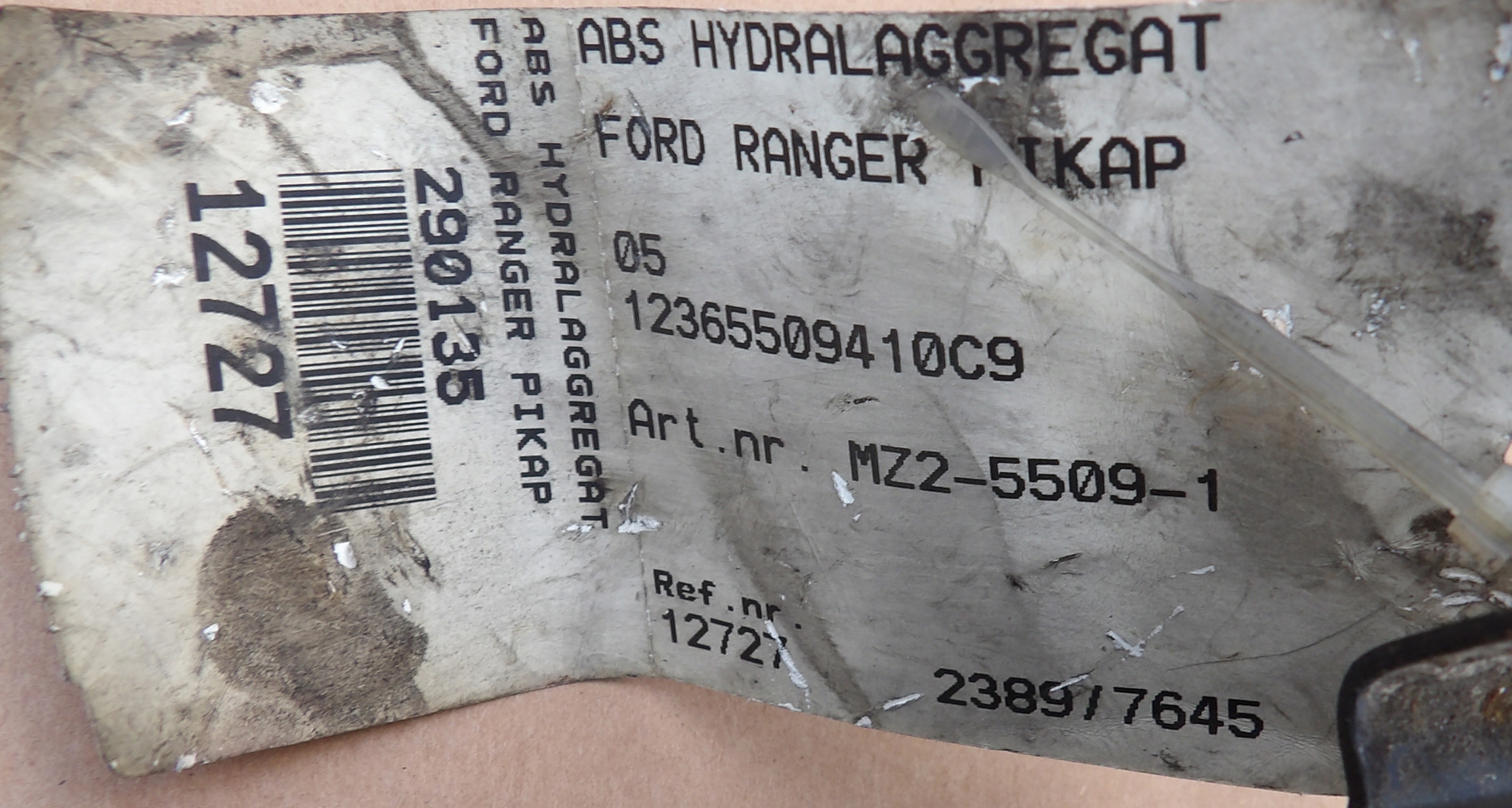 насос ABS RANGER и MZ2-4604-1 UM53-437A0