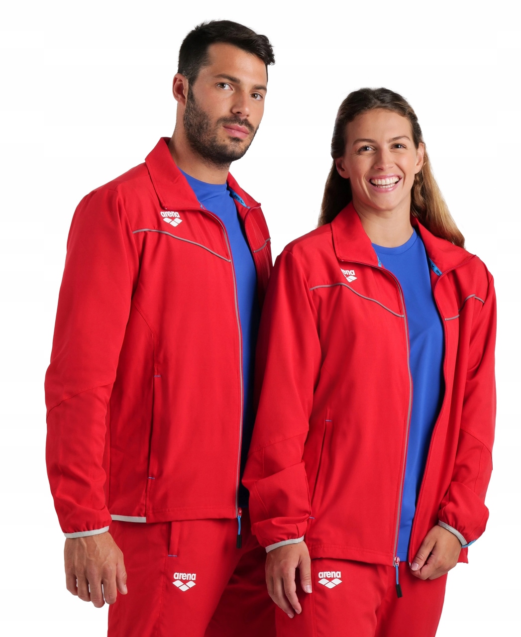 Bunda Arena Team Jacket Panel Red Xs