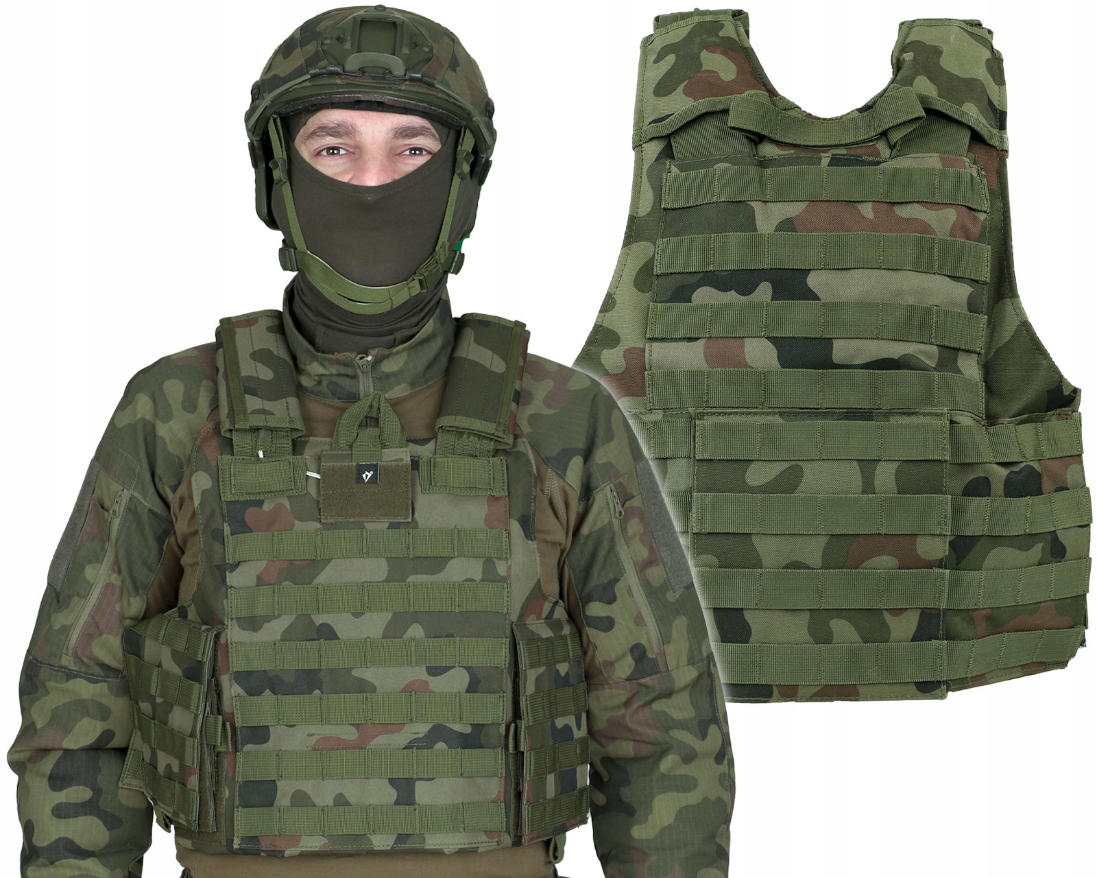 Kamizelka Plate Carrier Rajtar Sapi Mesh 3D Zrzut Qr Dominator WZ.93 Molle