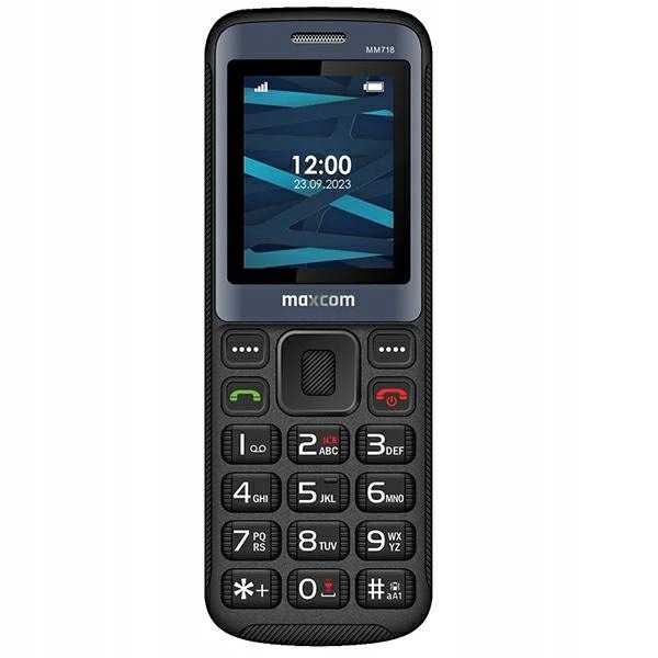 Maxcom MM718 Lte fekete/black