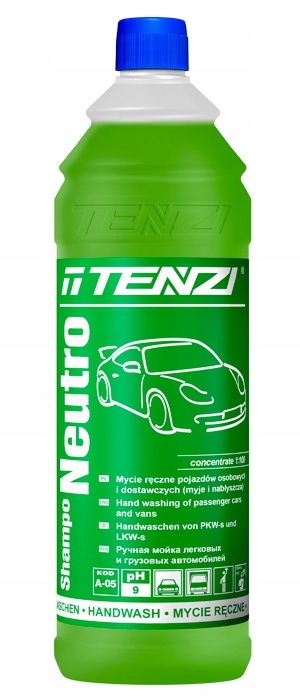 

Tenzi Shampon Neutro Ręczne Mycie Samochodów 1L