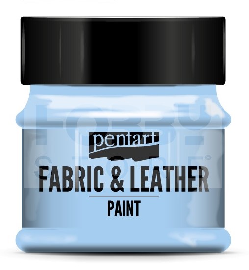 Farba Do Skóry Pcv Tkanin Niebieskie Niebo 50ML elastyczna no.17