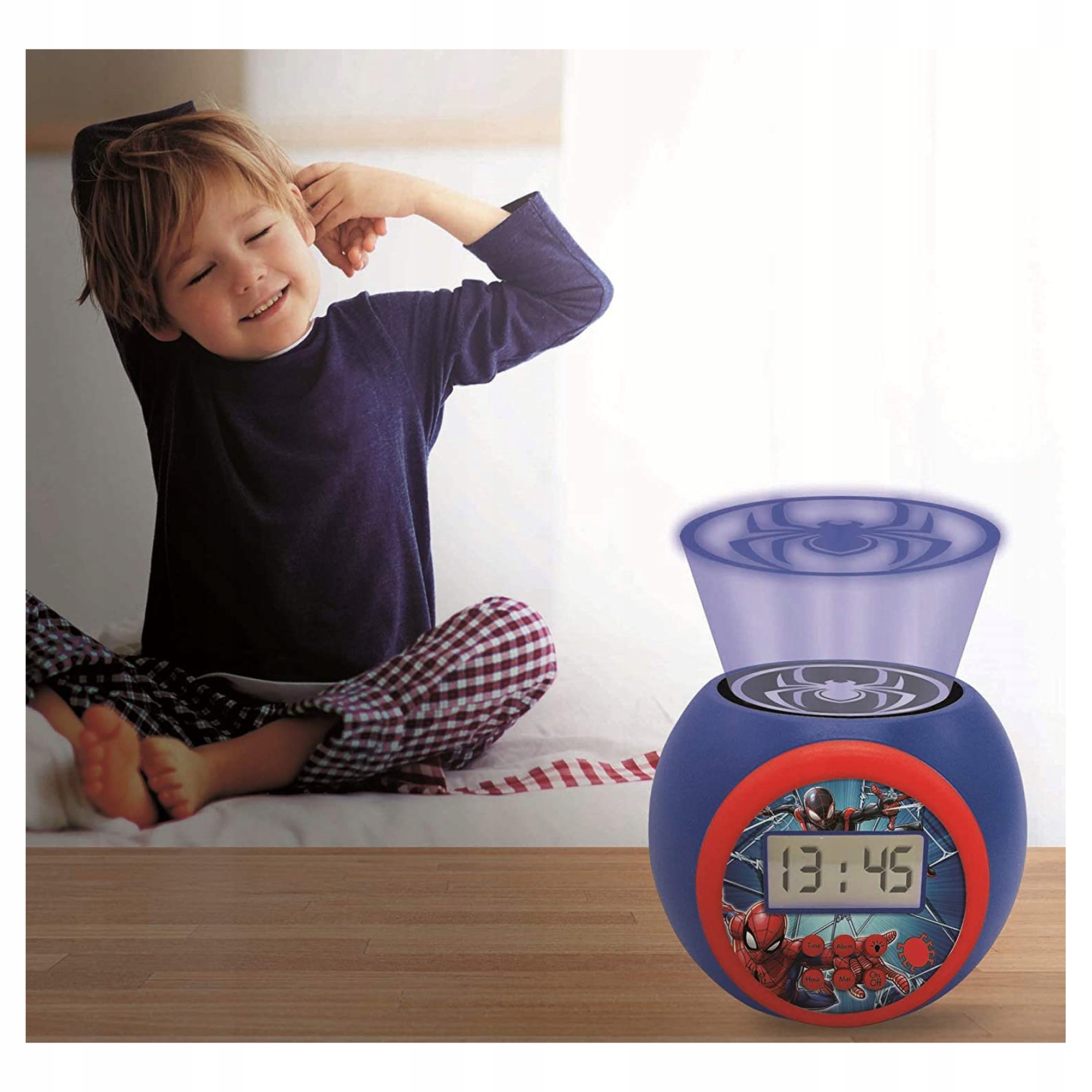 Lexibook Budzik z projektorem Spider-Man Kolor wielokolorowy