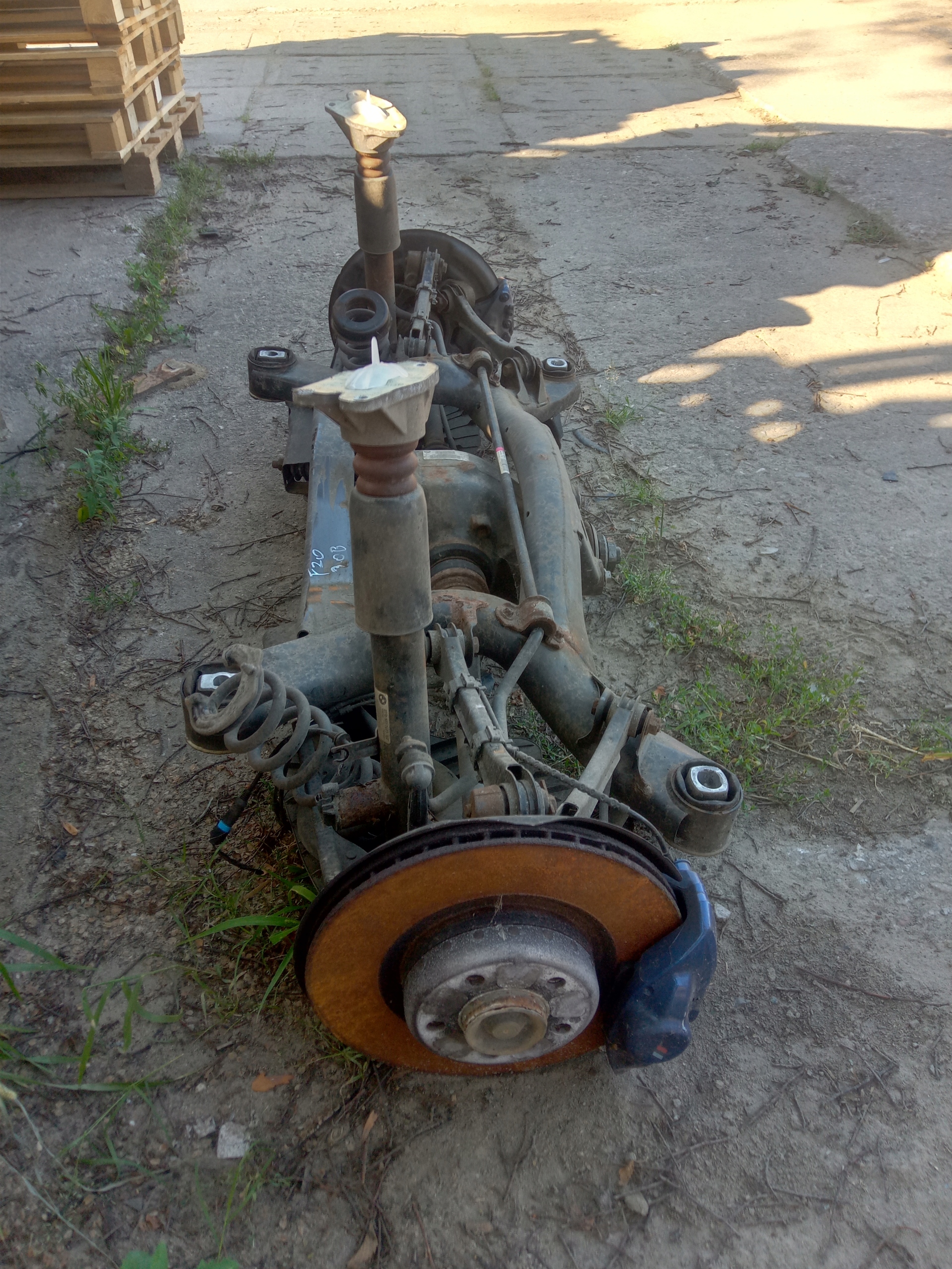 BMW M1 F20 LIFT ZAWIESZENIE TYŁ TYLNE DYFER 3.08 Numer katalogowy części ZAWIESZENIE TYŁ BMW F20 135I