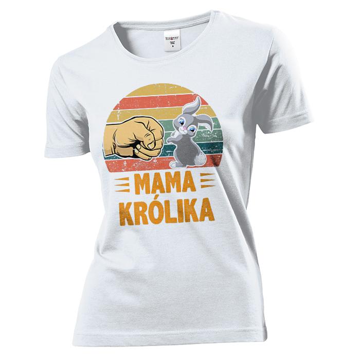 

Koszulka damska Mama Królika M