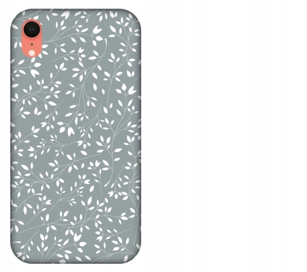 

Etui pokrowiec iPhone Xr Floral kwiaty liscie