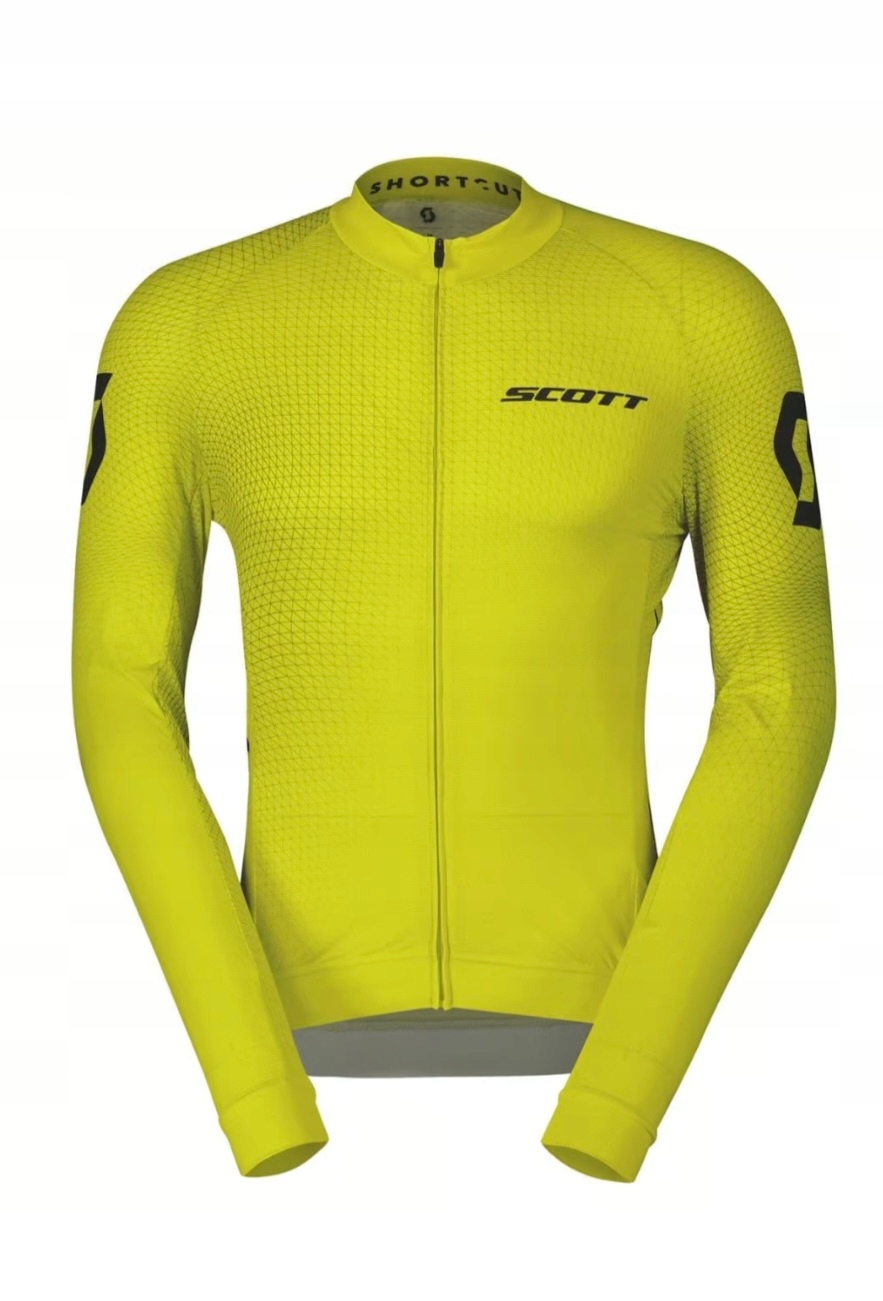 Koszulka rowerowa z długim rękawem Scott Rc Pro Ls , letnia żółta, 2XL