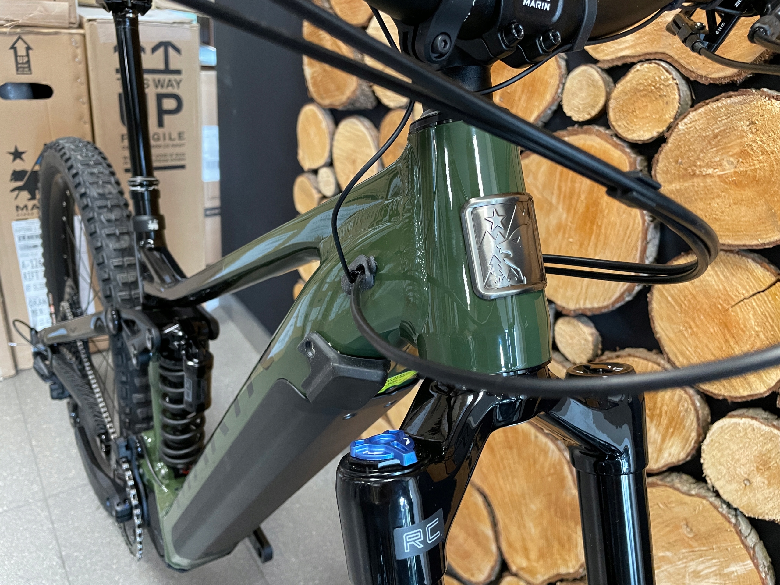 MARIN ALPINE TRAIL E1 ZIELONY M KOŁO 29 CALI 2023 Płeć nie dotyczy