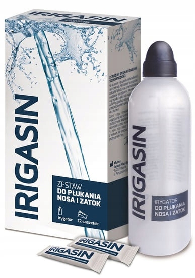 

Irigasin, zestaw do płukania nosa i zatok, 1szt.