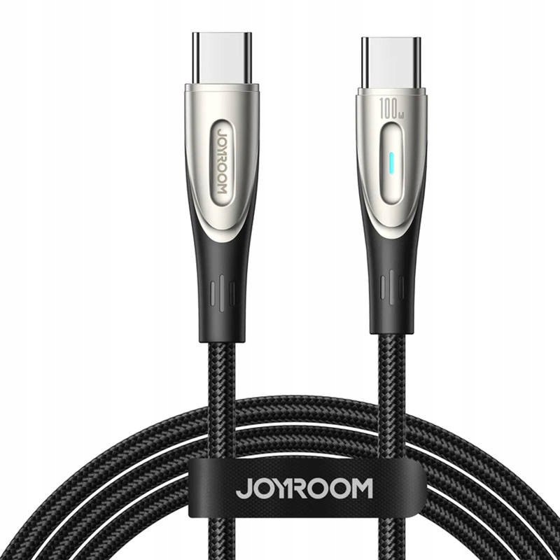 Kabel Star-Light Usb C do Usb-c Joyroom SA27-CC5 100W 1,2m (czarny)