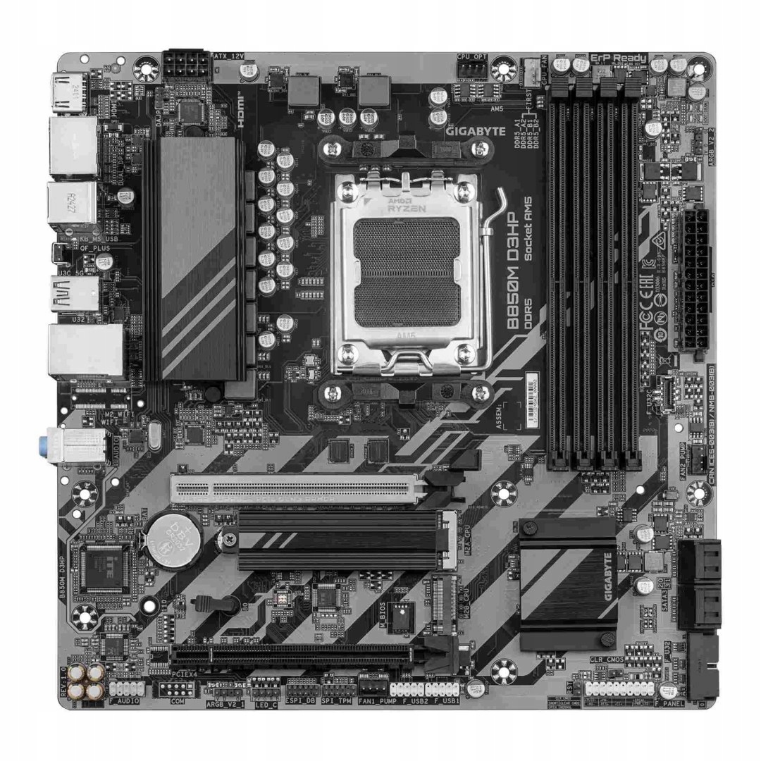 Doska Gigabyte B850M D3HP /amd B850/DDR5/SATA3/M.2/ USB3.0/PCIe5.0/AM5/M-AT