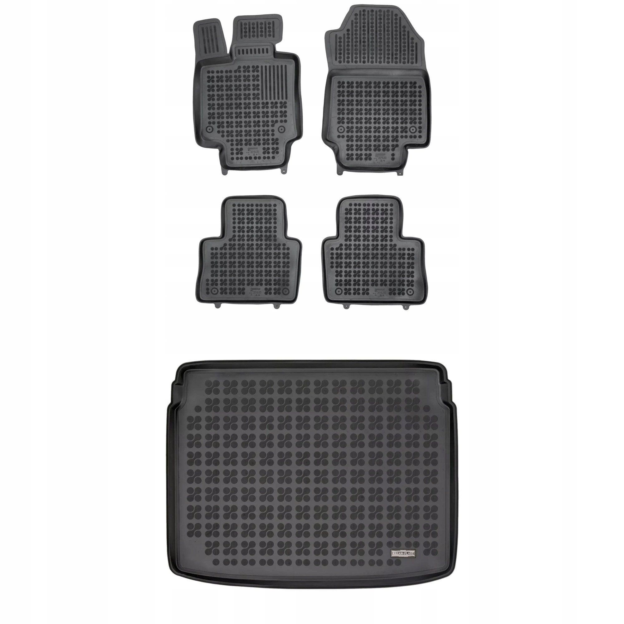 Gumowy zestaw dywaniki i mata Suzuki Across od 2020 Hybryda Plug-In