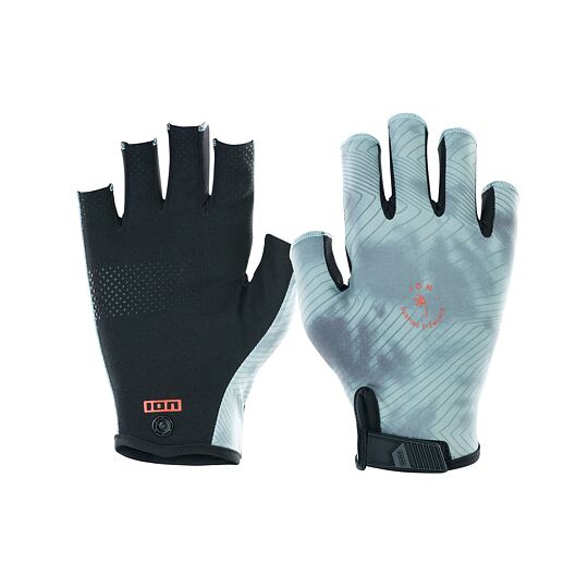 rukavice Ion Amara Half Finger unisex light-olive Velikost: 48/S