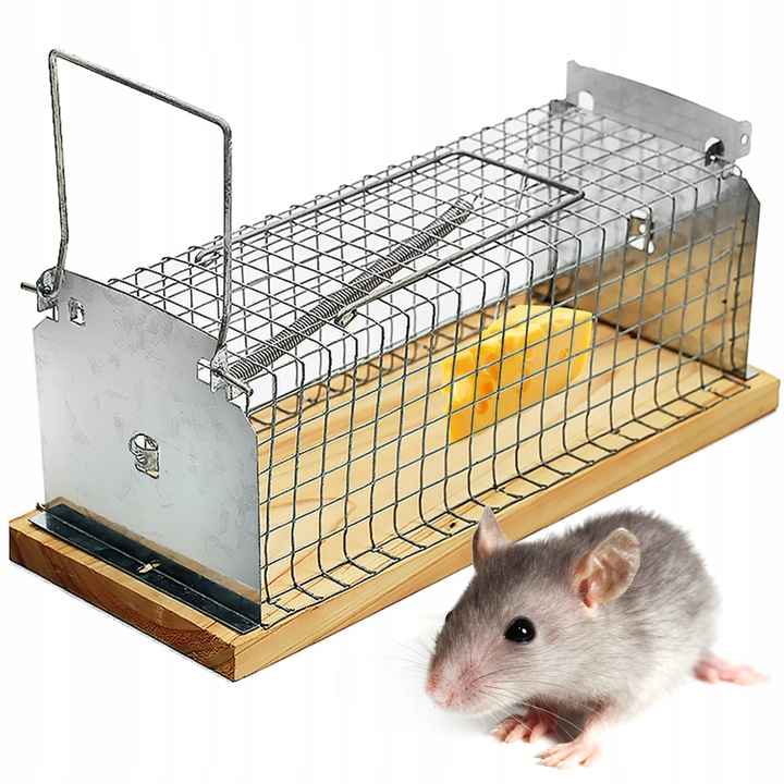 

Klatka Pułapka Żywołapka Na Myszy Gryzonie Łapka