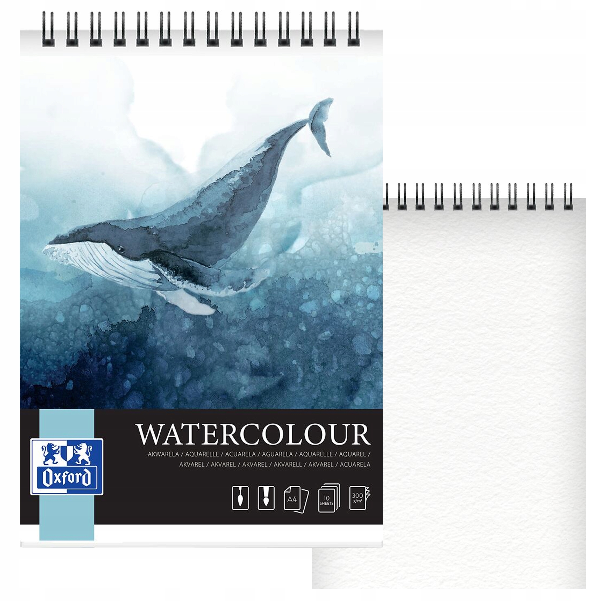 

Blok Do Akwareli Oxford Art Spirala A4 10k 300g