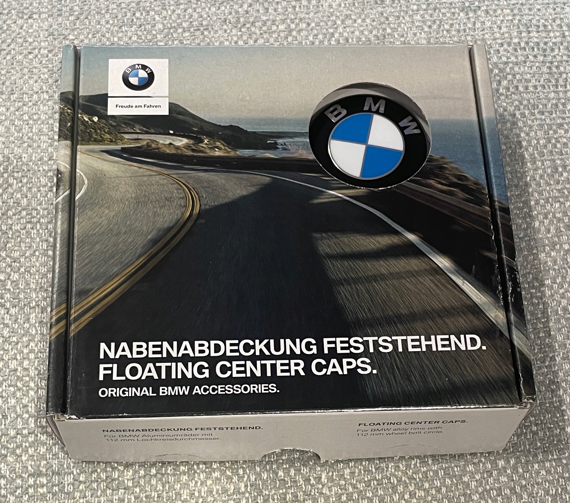 BMW 56ММ ПОВОРОТНЫЕ КРЫШКИ ОБОДА OEM 36122455268