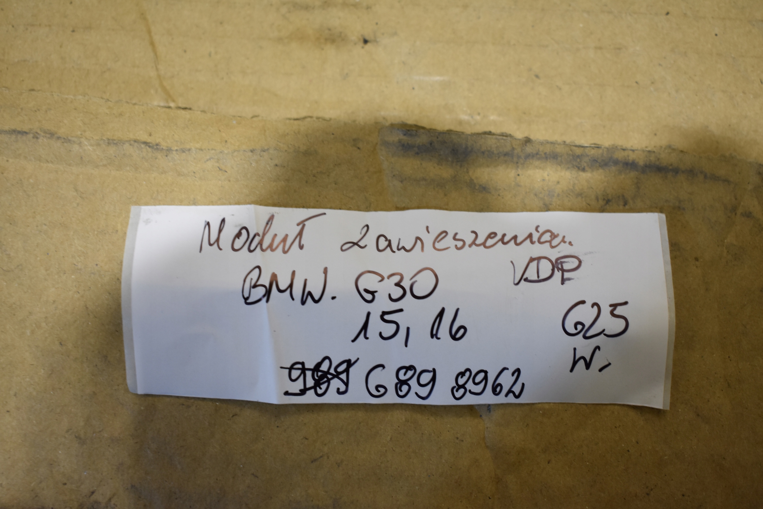 perfetto stato modulo della sospensione VDP BMW G30 G15 G16 1 9