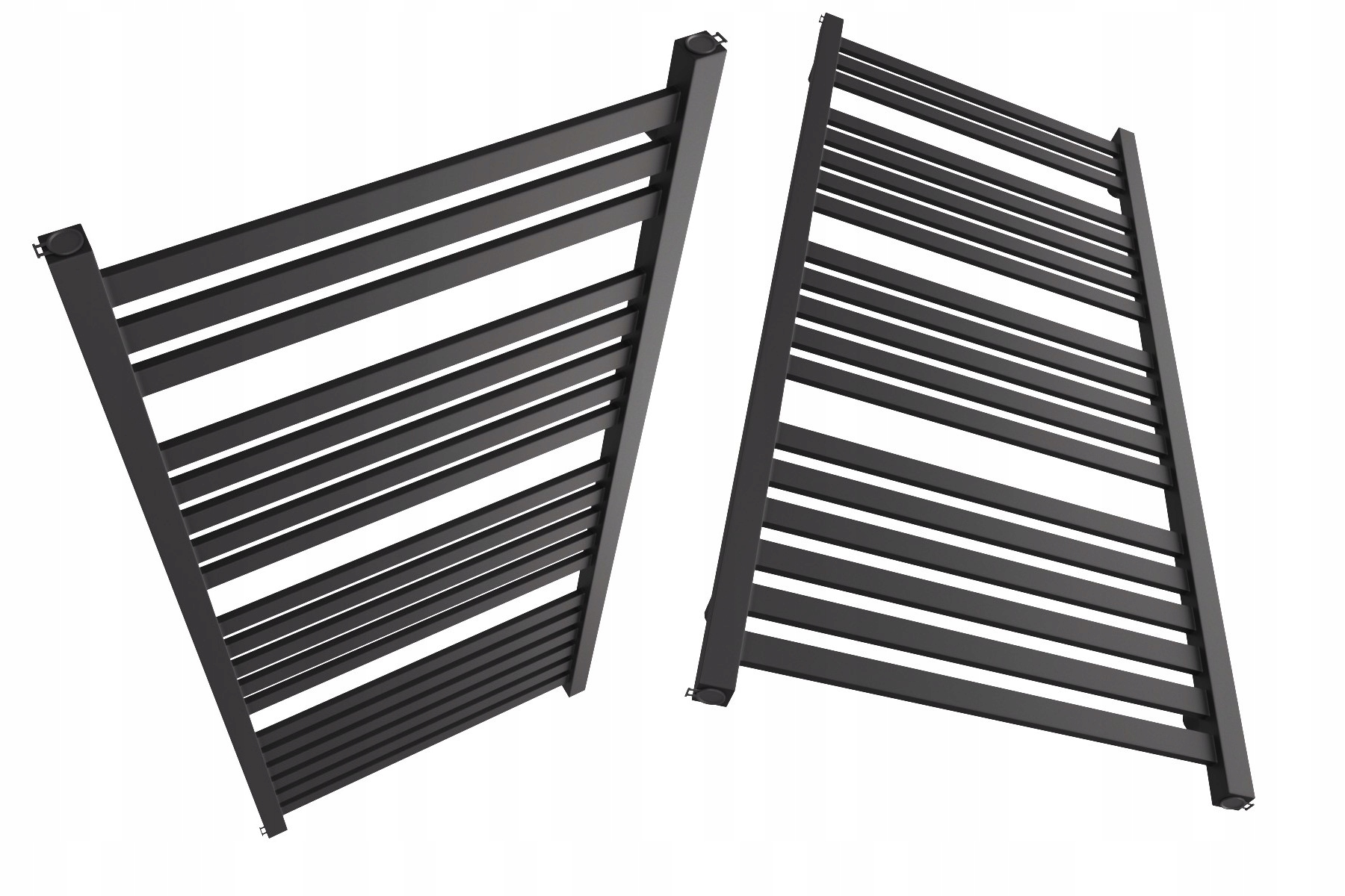 Kúpeľňový Radiátor Imp 950/530 Čierny Mat