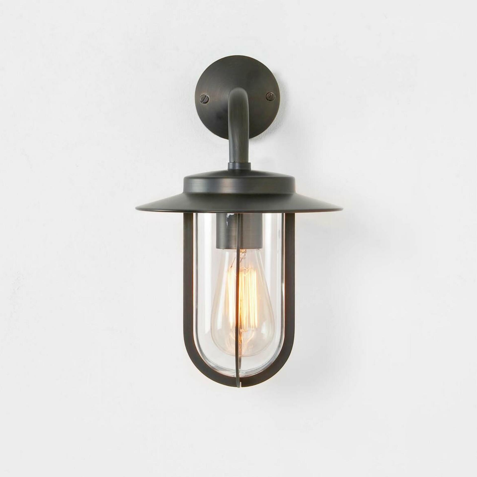 Vonkajšie nástenné svietidlo Astro Montparnasse Wall bronz E27 IP44