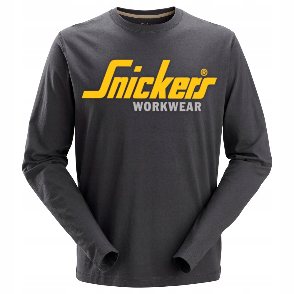 KOSZULKA Z DŁUGIM RĘKAWEM LONGSLEEVE SNICKERS EXCLUSIVE LINE STAL MĘSKA