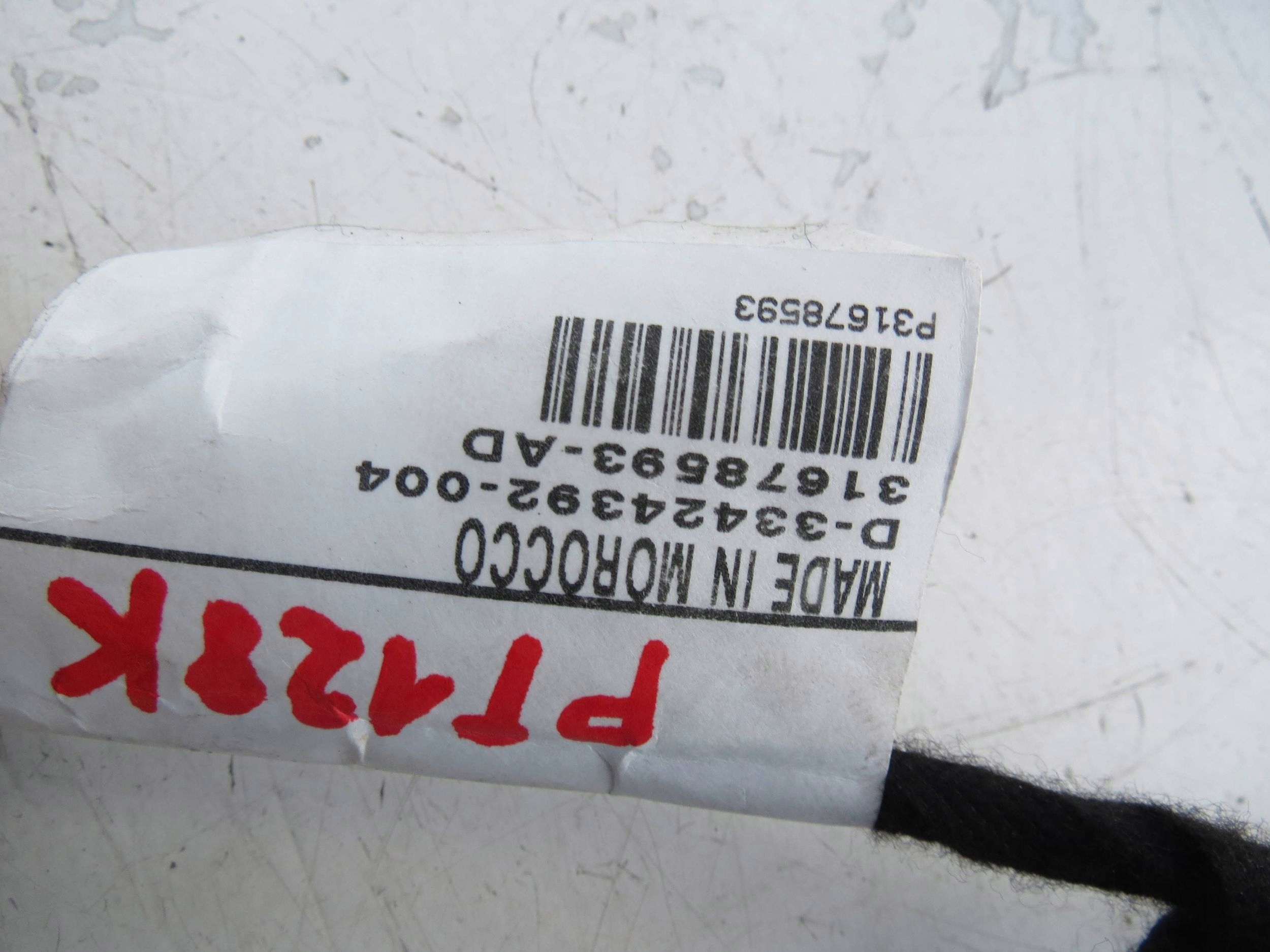 cablaggio PIN VOLVO S90 II 2.0 D 190KM 2016-2021R 31678593