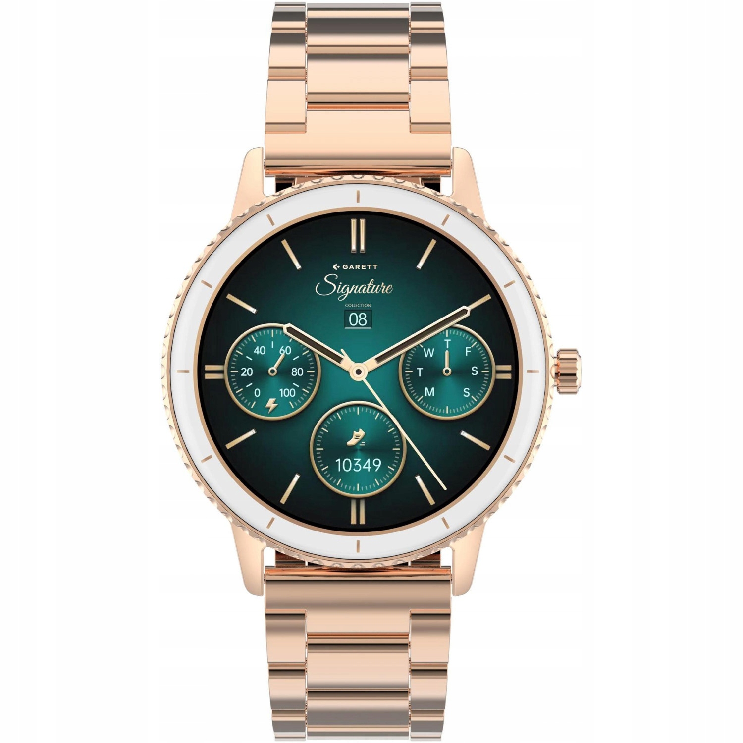 Dámske inteligentné hodinky Garett 5904238485071 ružové zlato