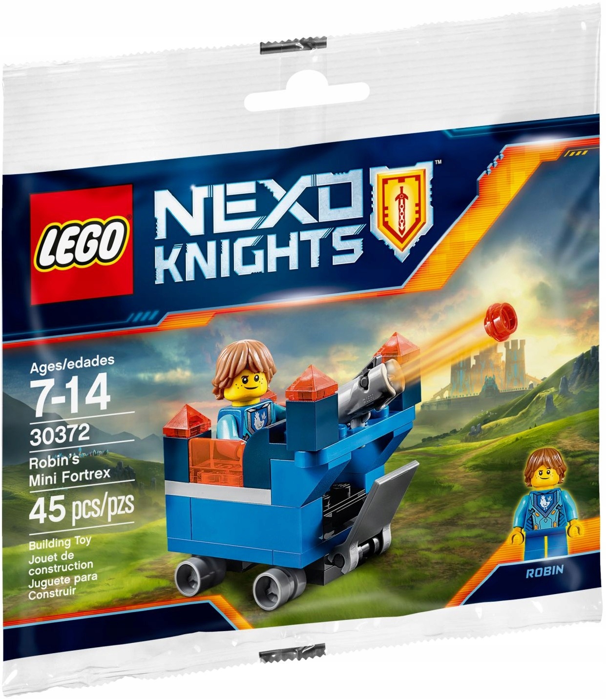 

Lego Nexo Knights 30372 Robins Mini Fortrex