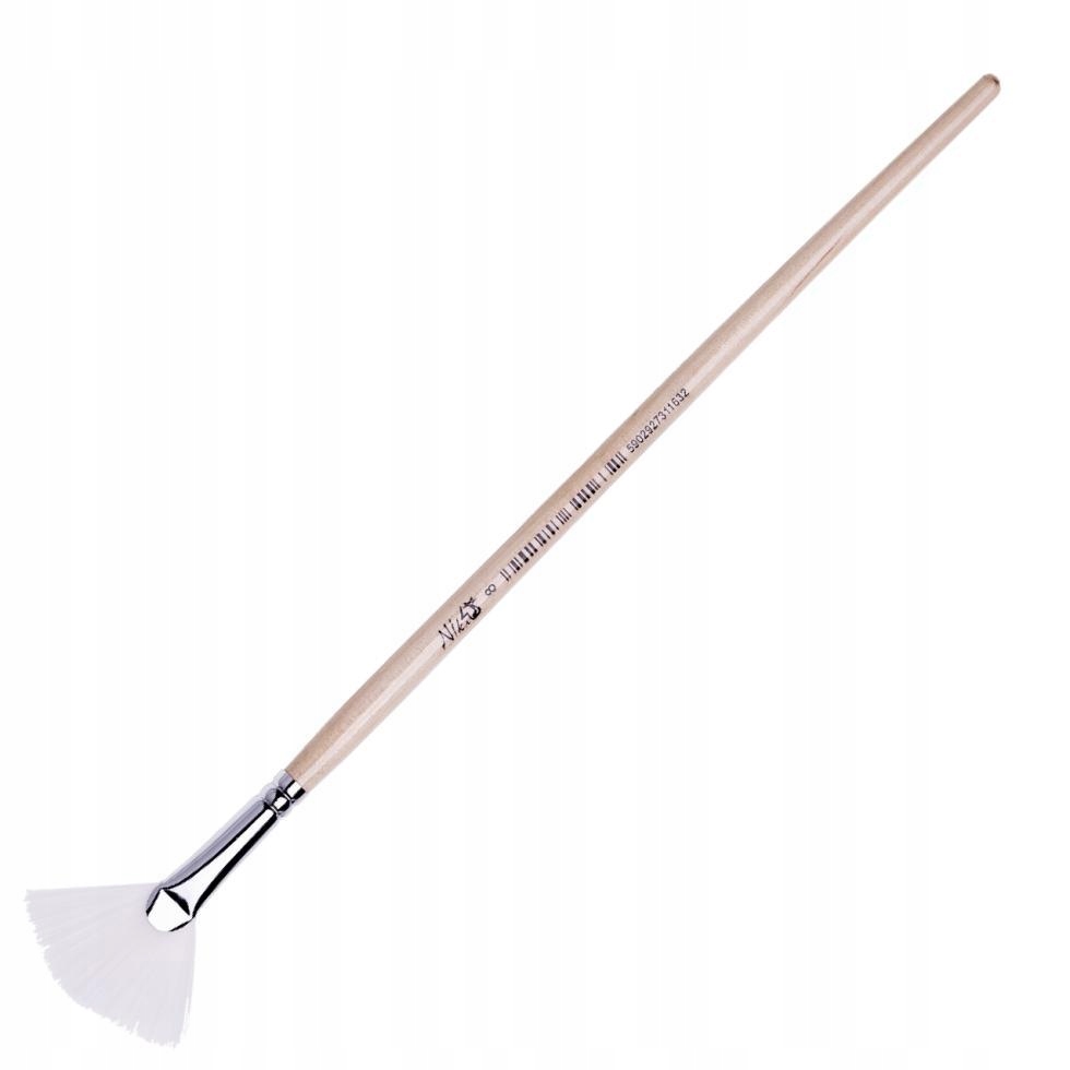 PĘDZLE NYLONOWE  WACHLARZOWY  NR 8 A'6