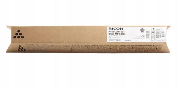 Toner Ricoh Mp C400 841299 841550 842038 Black Originál MPC400 MPC401