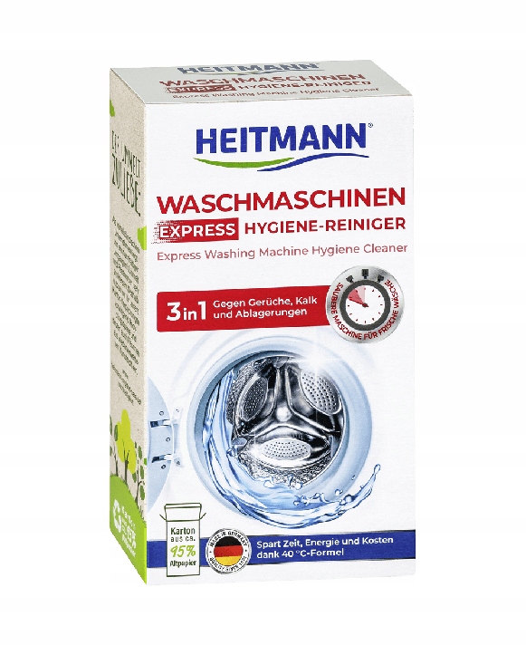 

Heitmann środek do czyszczenia pralki 250g