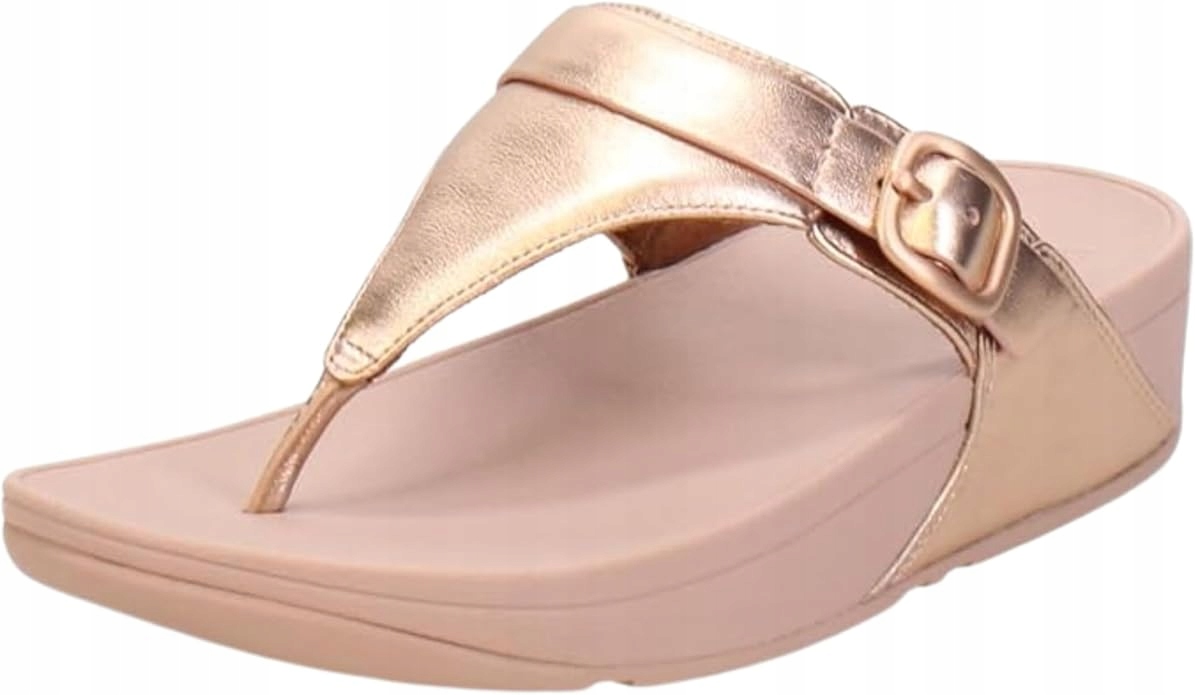 Fitflop Dámské Žabky Na Klínku Růžové Kožené 36 J0A