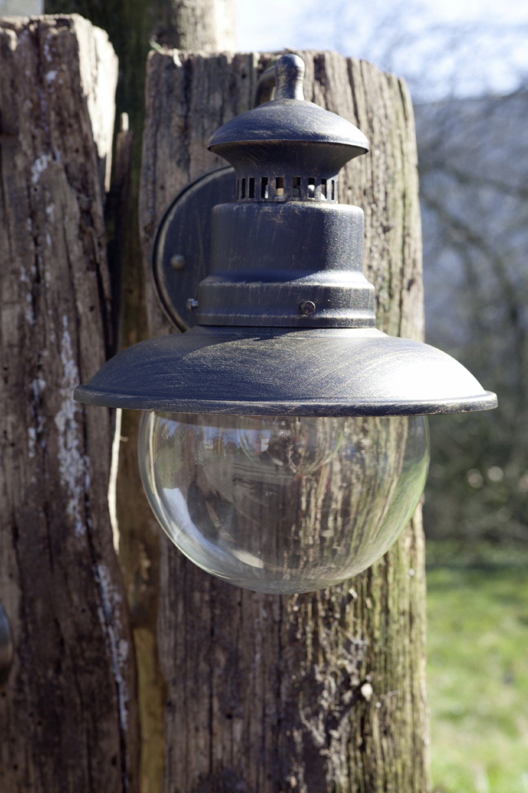 BRILLIANT Lampa Zewnętrzna Artu Wisząca Czarna Złota E27 60W IP44 — miniatura 2