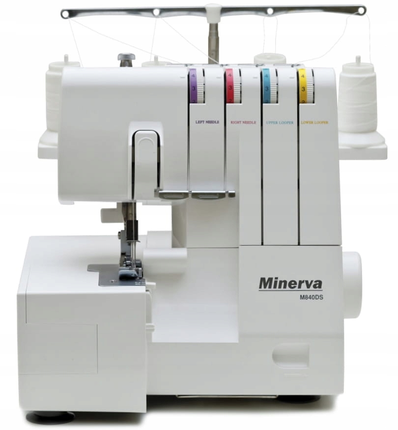 Owerlok domowy Minerva M840DS 4-nitkowy z mereżką