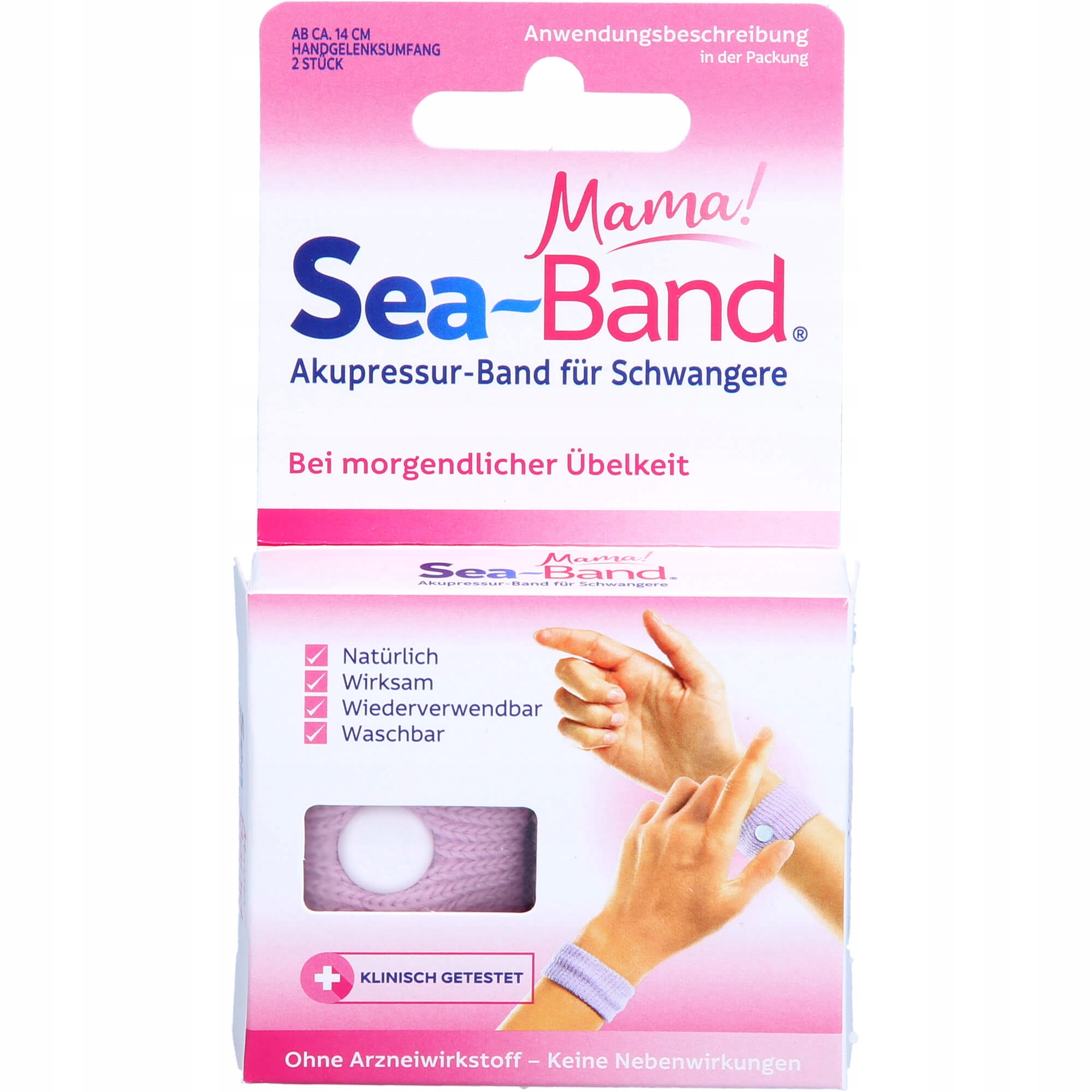 SEA BAND mama! Akupressur-Armbänder gegen