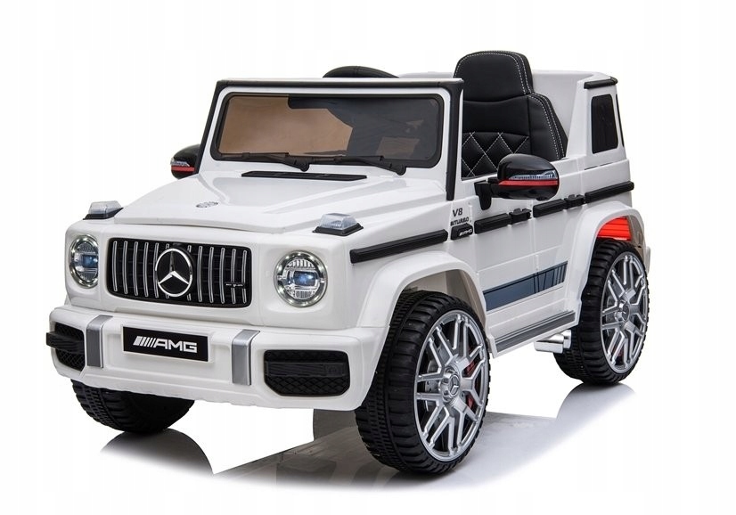 AUTO POJAZD NA AKUMULATOR MERCEDES G63 AMG EKOSKÓRA 2X45W EVA LED Marka Mercedes