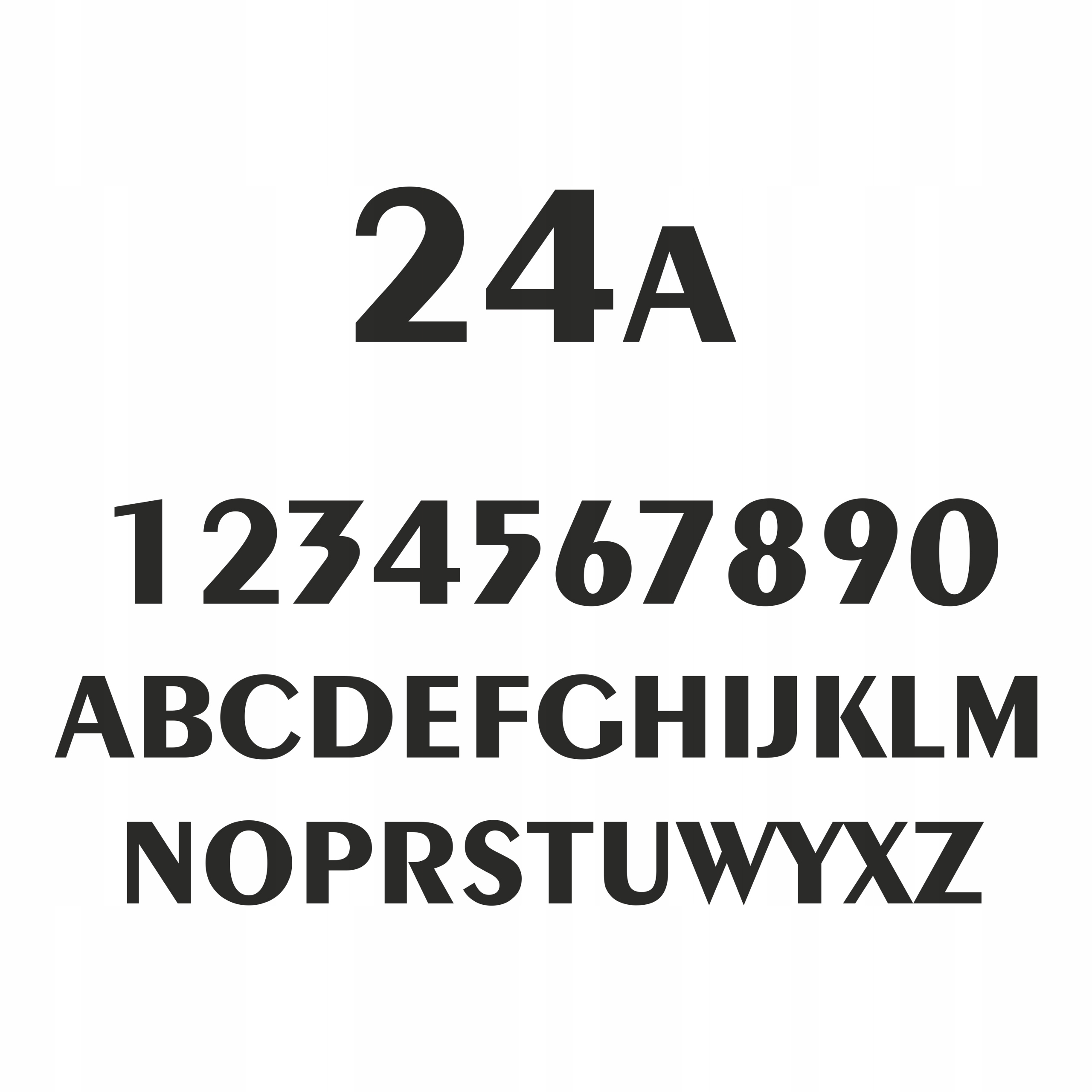NUMER NA DOM DRZWI CYFRY LITERY NUMER DOMU BUDYNEK ADRES KOLORY - M6 20 cm Kod producenta M6-20