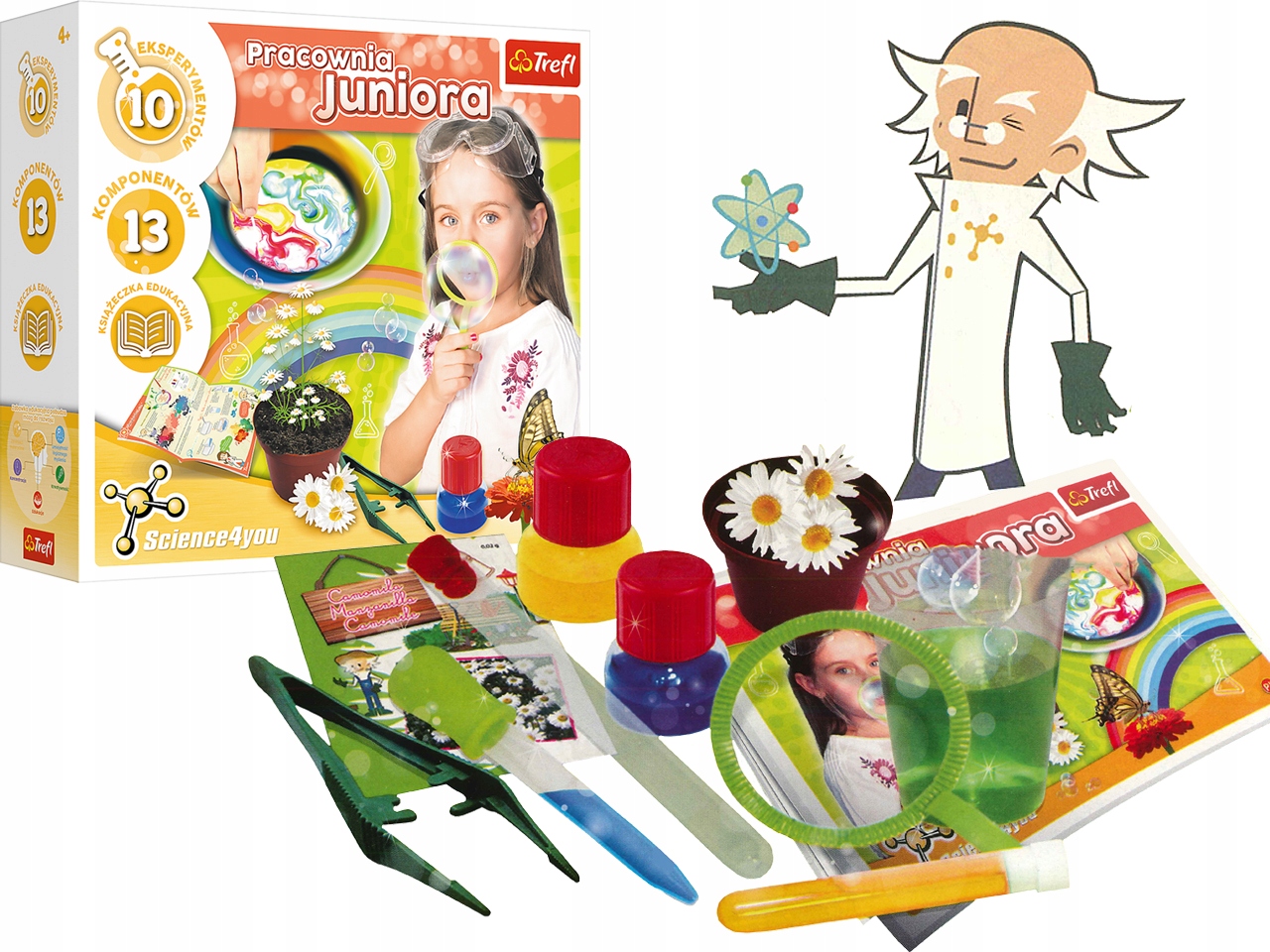 

Trefl Pracownia Juniora Science4you Doświadczenia