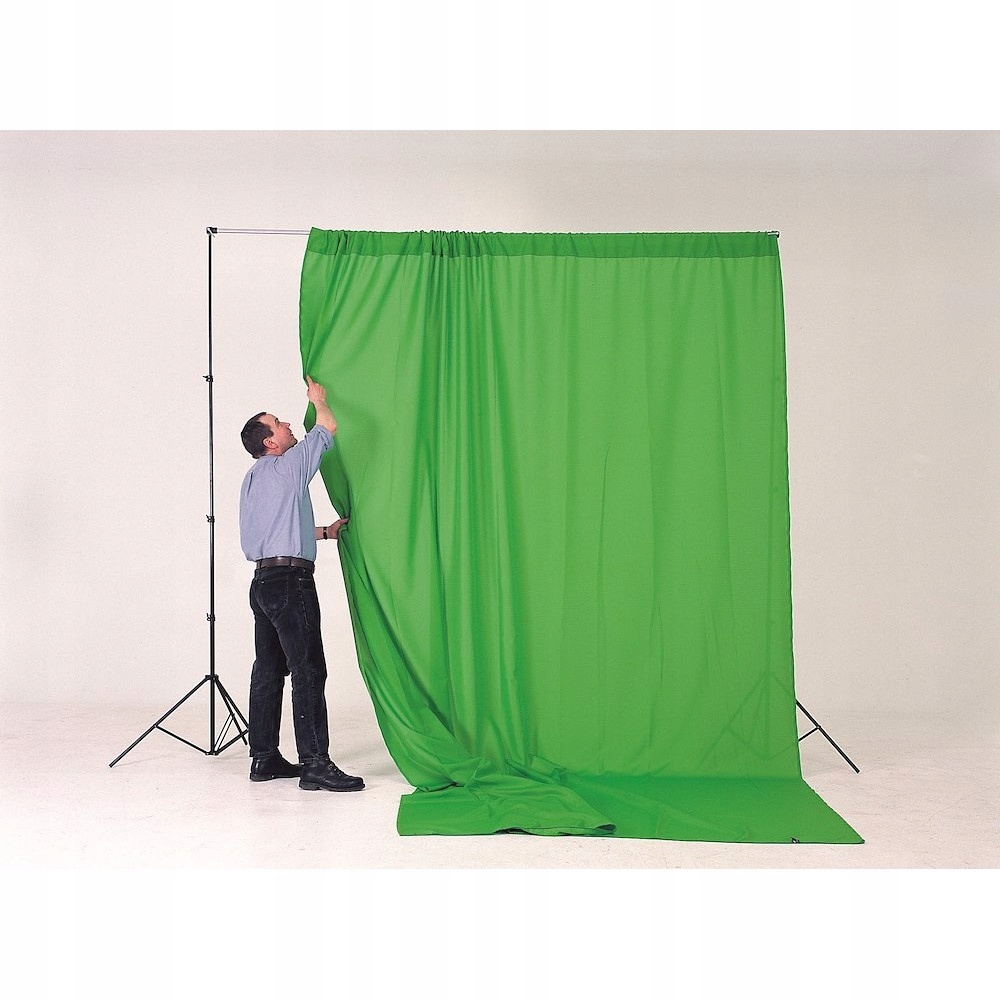 Tło materiałowe Lastolite Chromakey 3x3,5m Greenscreen Producent Lastolite
