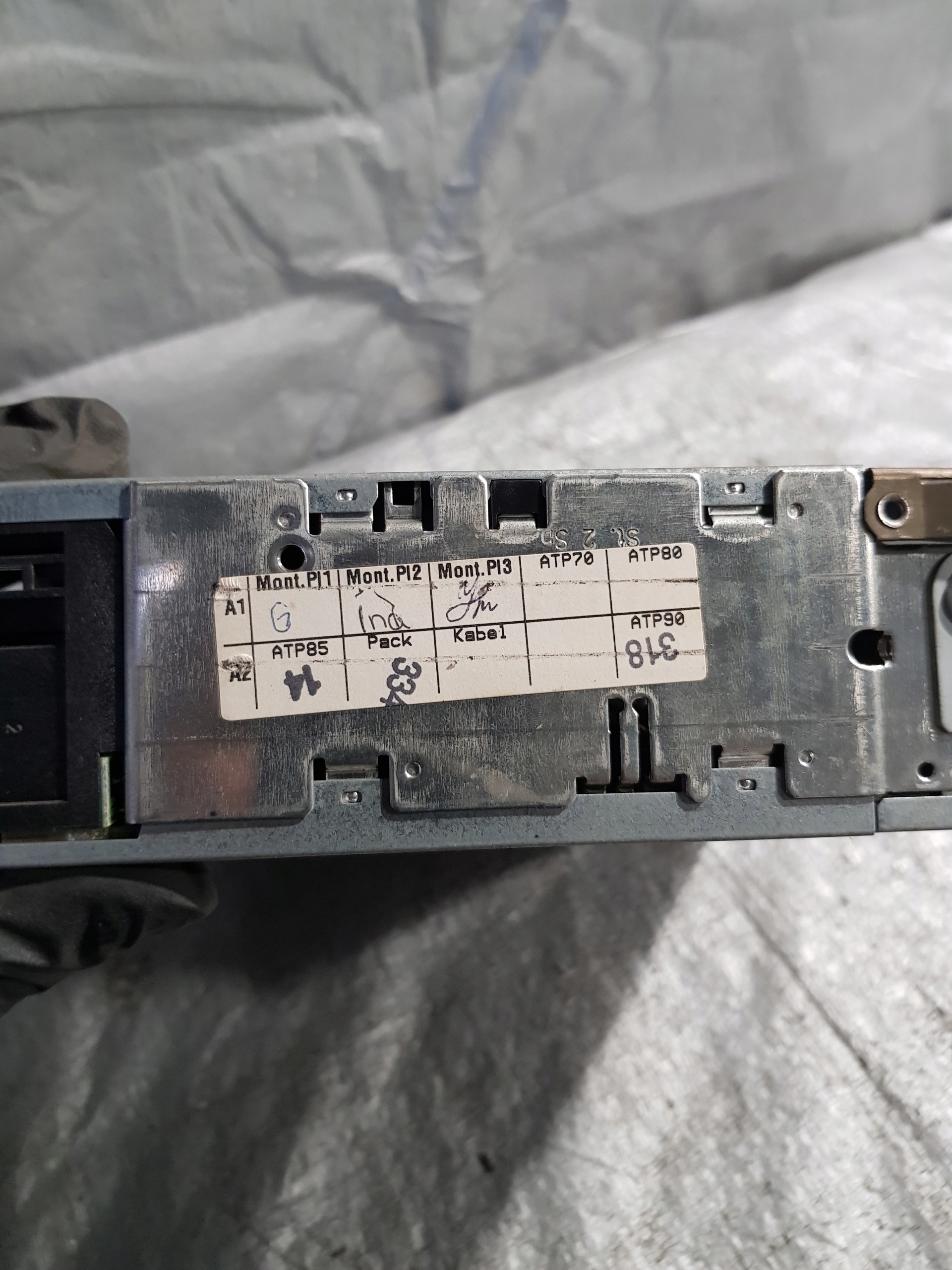 AUDI A6 C5 player navigation devices 4B0919887C