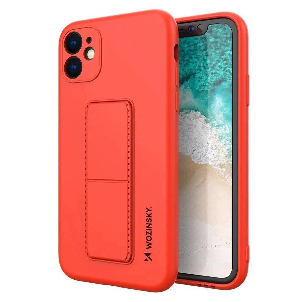 Wozinsky Kickstand Case silikonowe etui z podstawką etui Samsung Galaxy