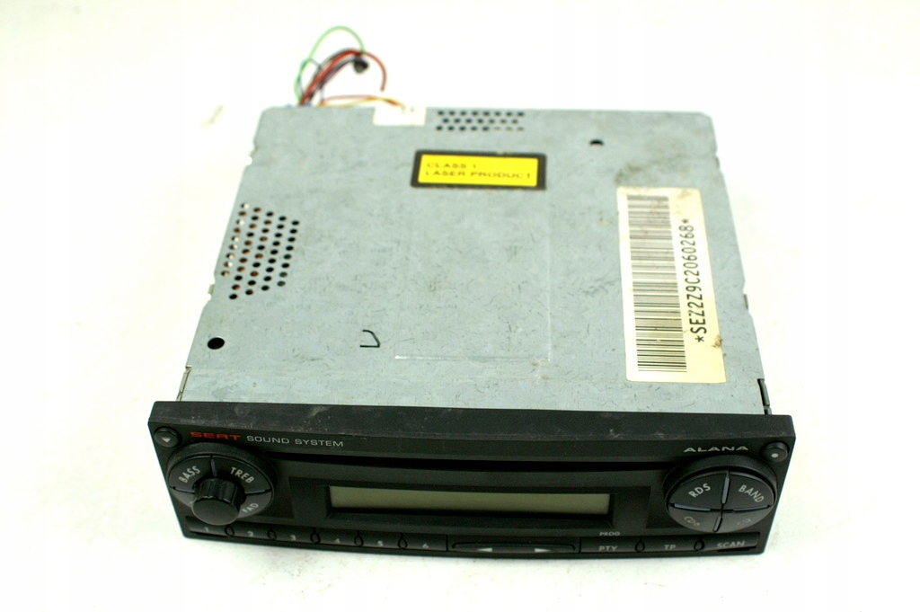 SEAT ALTEA РАДИО CD ЗАВОД 6L0035156 БЕЗ КОДА