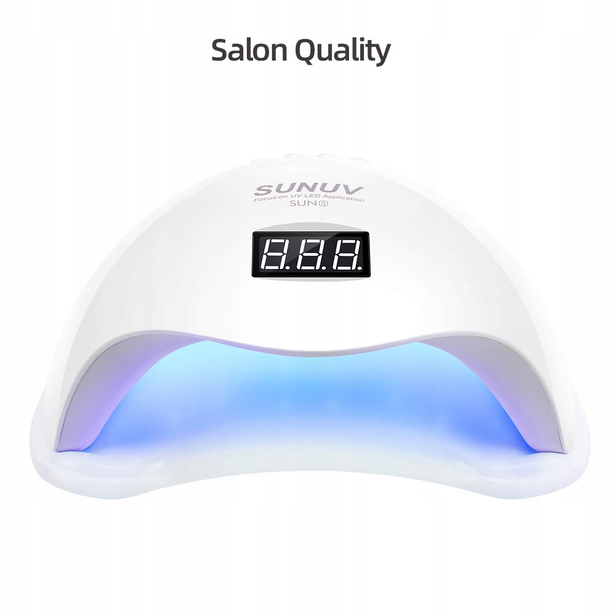 SUNUV Lampa UV LED 36W Do Lakierów Żelowych Z Timerem I Wyświetlaczem LCD