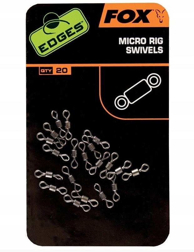 Krętlik Fox Micro Rig Swivel 20szt.