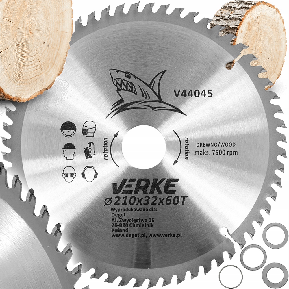 

Tarcza Piła Widiowa Do Drewna 210 x 32mm 60T Widia